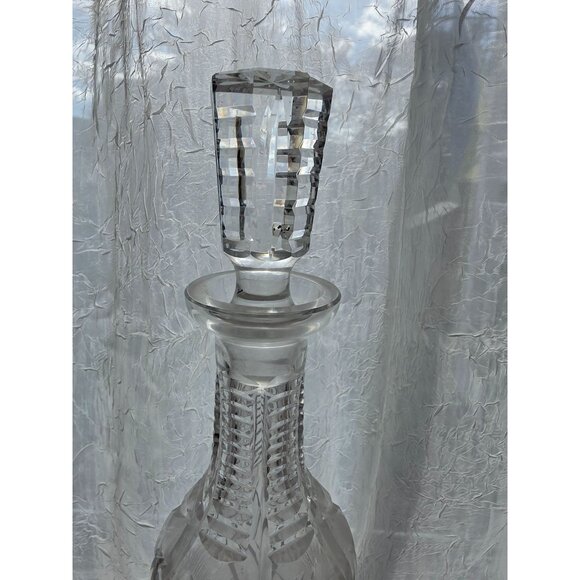 Vintage Waterford Shannon Jubilee Crystal Whiskey Decanter With Stopper - Picture 8 of 10